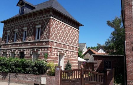 G&icirc;te n&deg;G1326 Fontaine-le-Dun - Seine-Maritime - vue d'ensemble du g&icirc;te