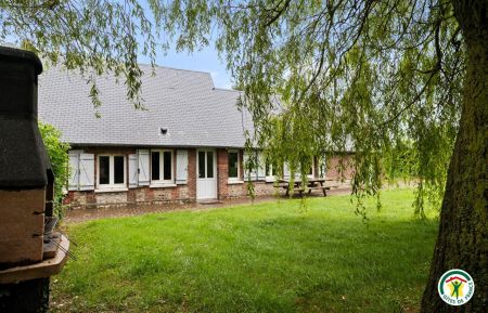 Grand jardin clos Gîte n°G1592 Ancretteville-sur-Mer - Seine-Maritime - Grand jardin clos