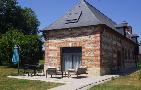 G&icirc;te n&deg;G2432 Saint Martin de l'If - Seine-Maritime - Terrasse