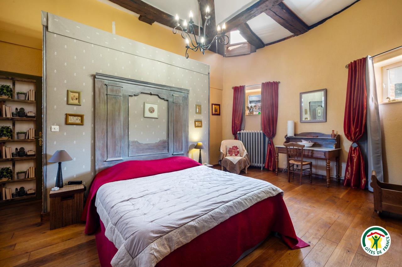 Chambre à l'étage du Colombier photo 2